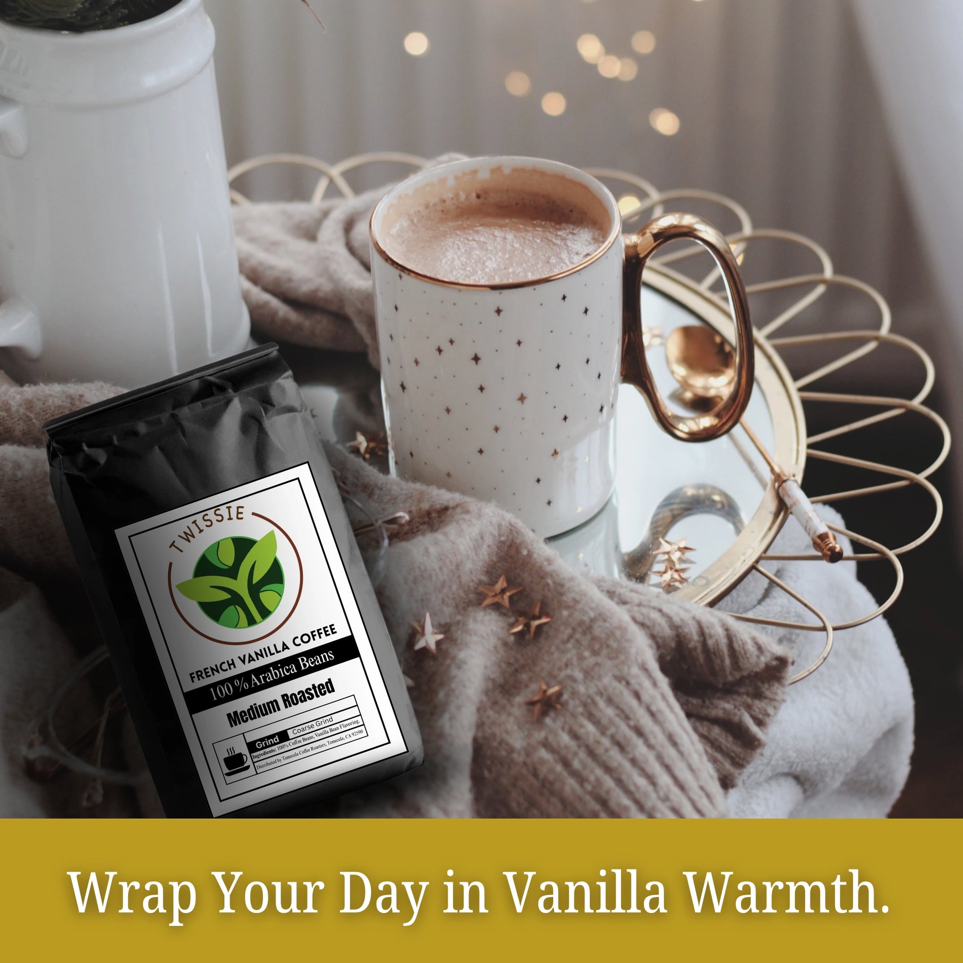 Purchase French Vanilla Coffee – a cozy, creamy cup that wraps your day in warmth and comfort