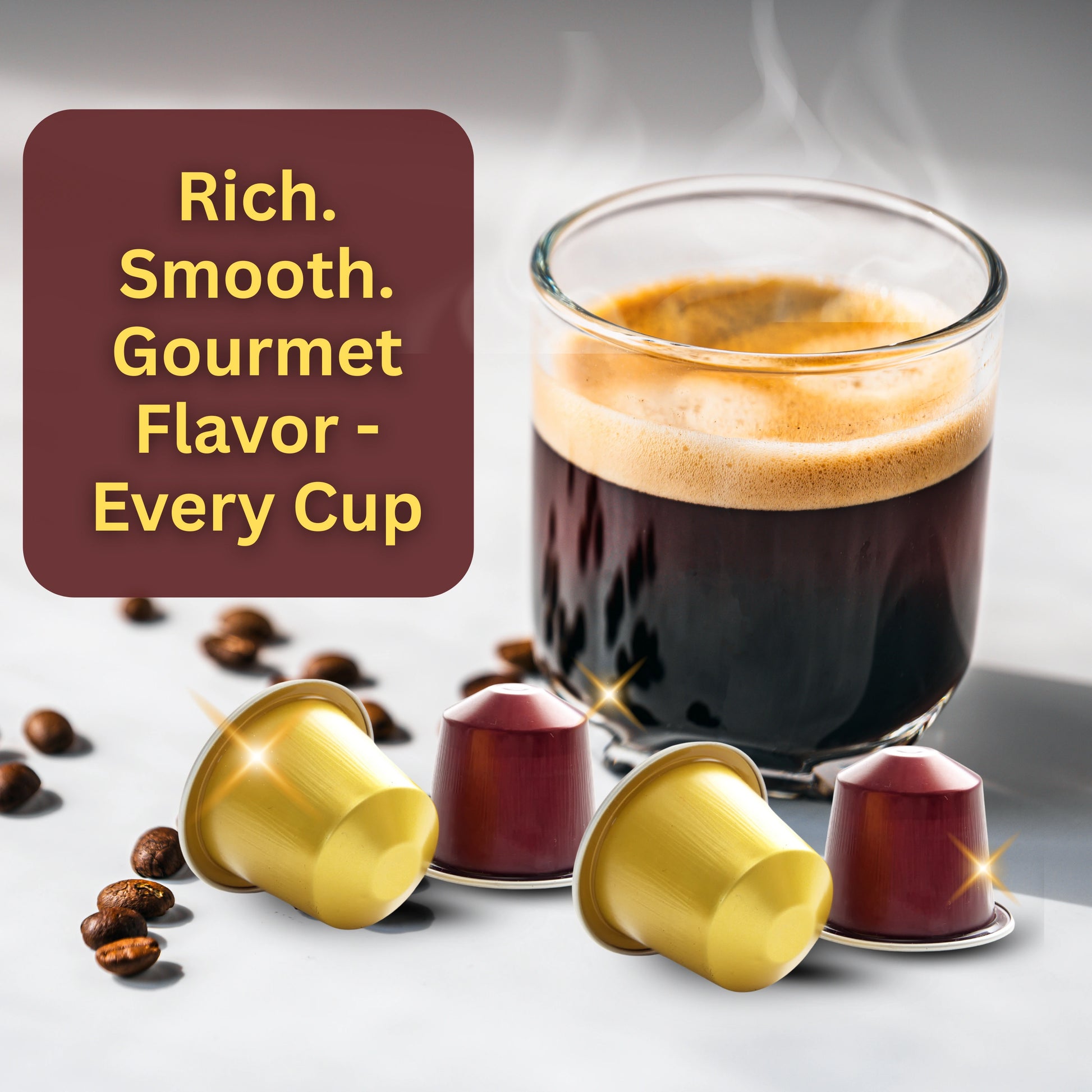 Shop Original Roast Coffee Capsules – gourmet single-serve pods with rich, smooth flavor for bold coffee lovers