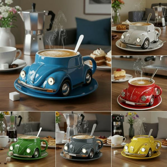 Insect lover gift idea - artistic beetle mug for entomology enthusiasts