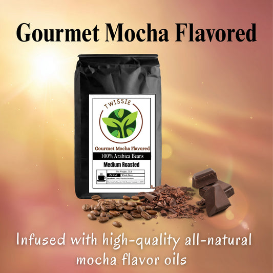 Buy Mocha Flavored Coffee online – gourmet medium roast single-origin small batch beans for rich and smooth mocha flavor