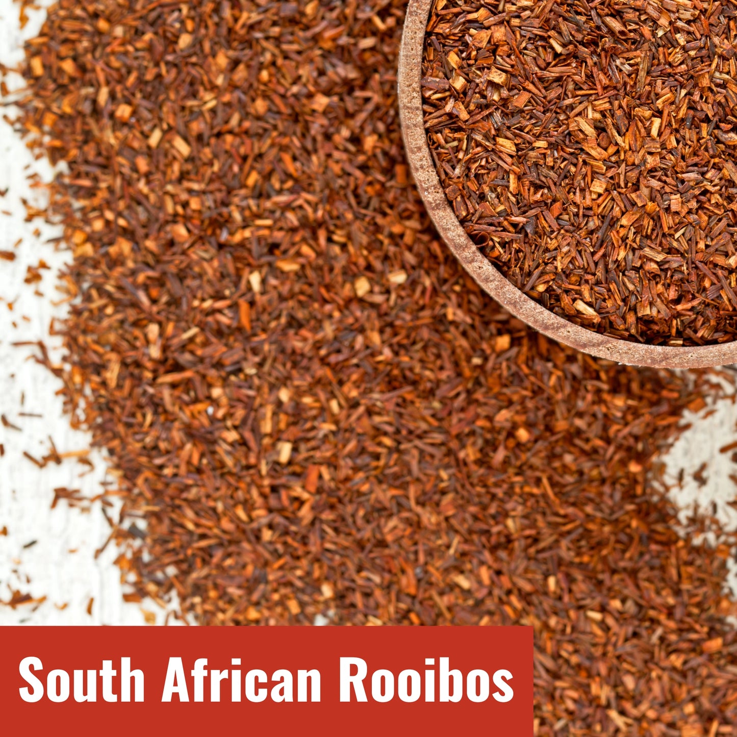 Apple Cider Rooibos Tea — Spiced Apple & Cinnamon, Caffeine-Free (Loose / Bags)