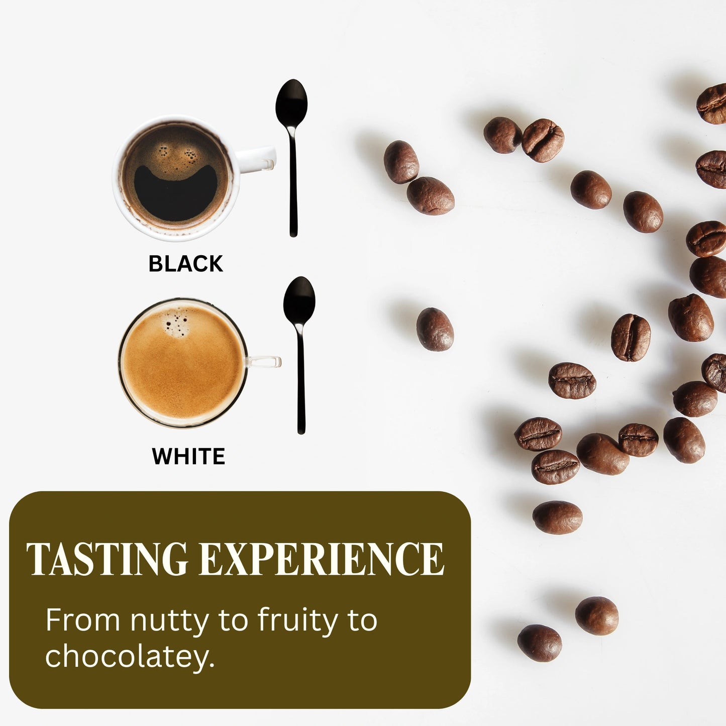 Order balanced flavor, aromatic and smoother finish coffee bean