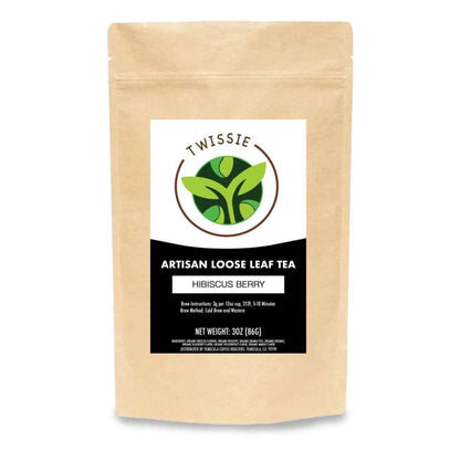 Hibiscus Berry Tea — Organic Blueberry & Rooibos Blend (Loose / Sachets)