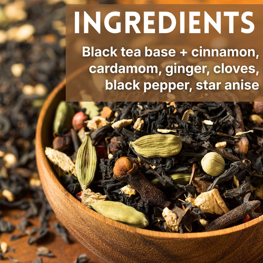 Masala Chai — Authentic Spiced Chai Blend (Loose / Tea Bags)
