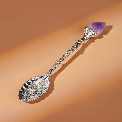 Retro Dessert Spoon - Bronze Finishes for Cafe & Home Dining - Twissie