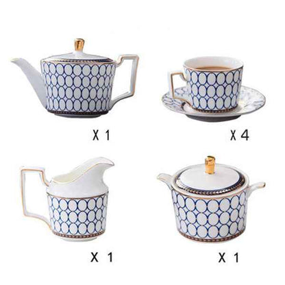 New European Coffee Tea Set Simple - Twissie