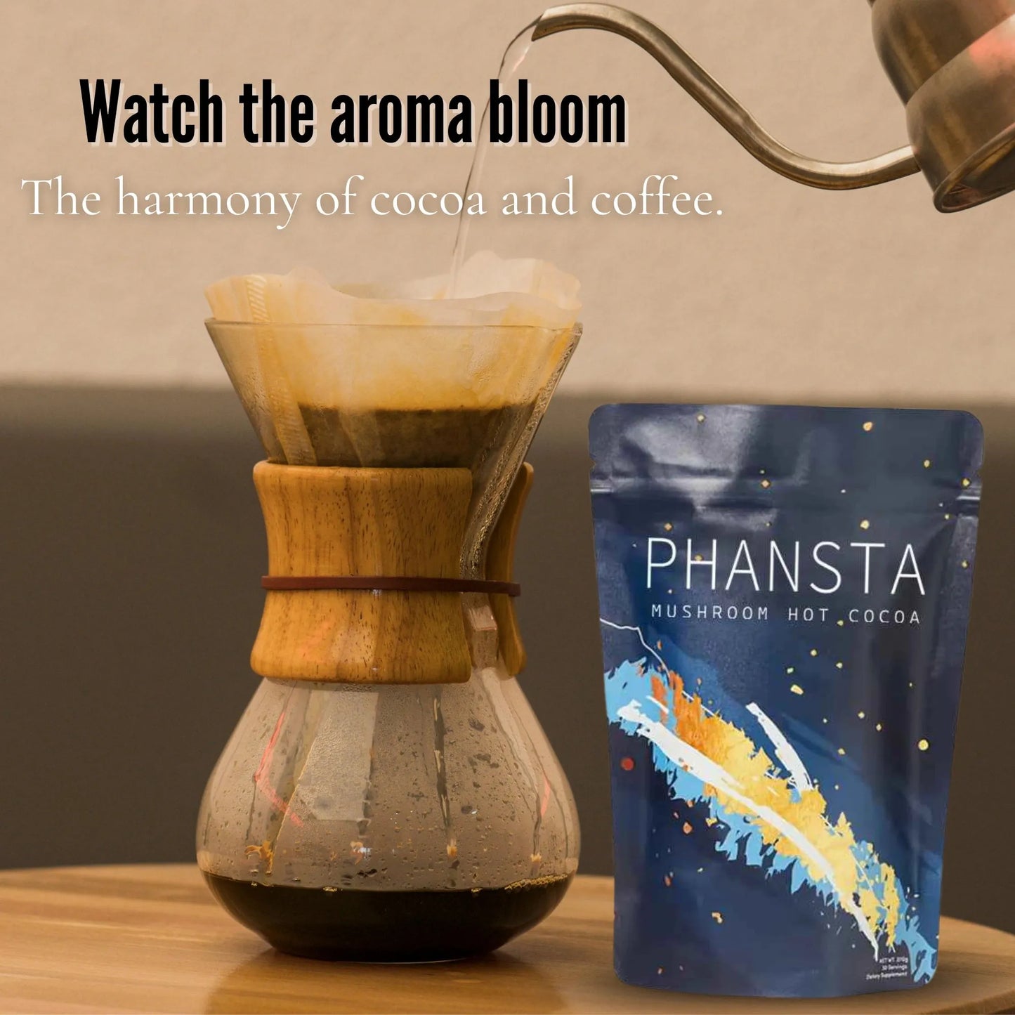 Grab perfectly balanced harmony of bold coffee and smooth chocolate flavor