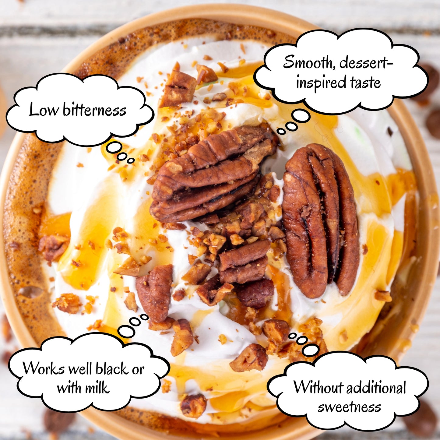 Buy Pecan Pie Coffee Blend – sweet and nutty coffee with rich pecan and caramel notes for gourmet coffee lovers