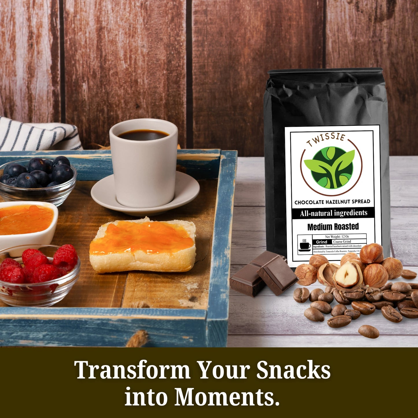 Buy Chocolate Hazelnut Spread – transform everyday snacks into indulgent moments with creamy chocolate and hazelnut taste