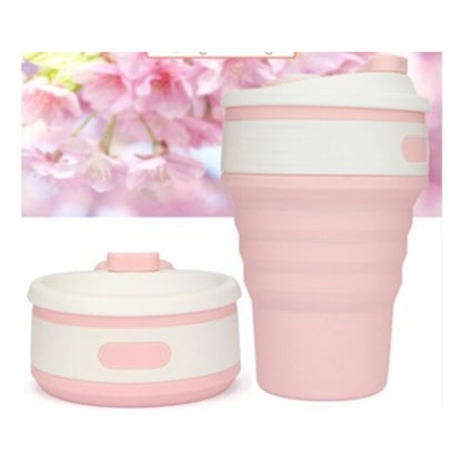 Coffee Mugs Travel Collapsible Silicone Cup Folding Water Cups BPA FREE Food Grade Drinking Ware Mug Tea Coffee Cups - Twissie