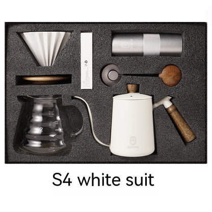 Pour Over Coffee Kit - 5-Piece Stainless Steel Set, The Perfect Coffee Gift - Twissie