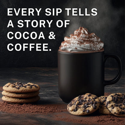 Buy cocoa coffee online – the story of cocoa and coffee blended into a gourmet chocolate coffee experience