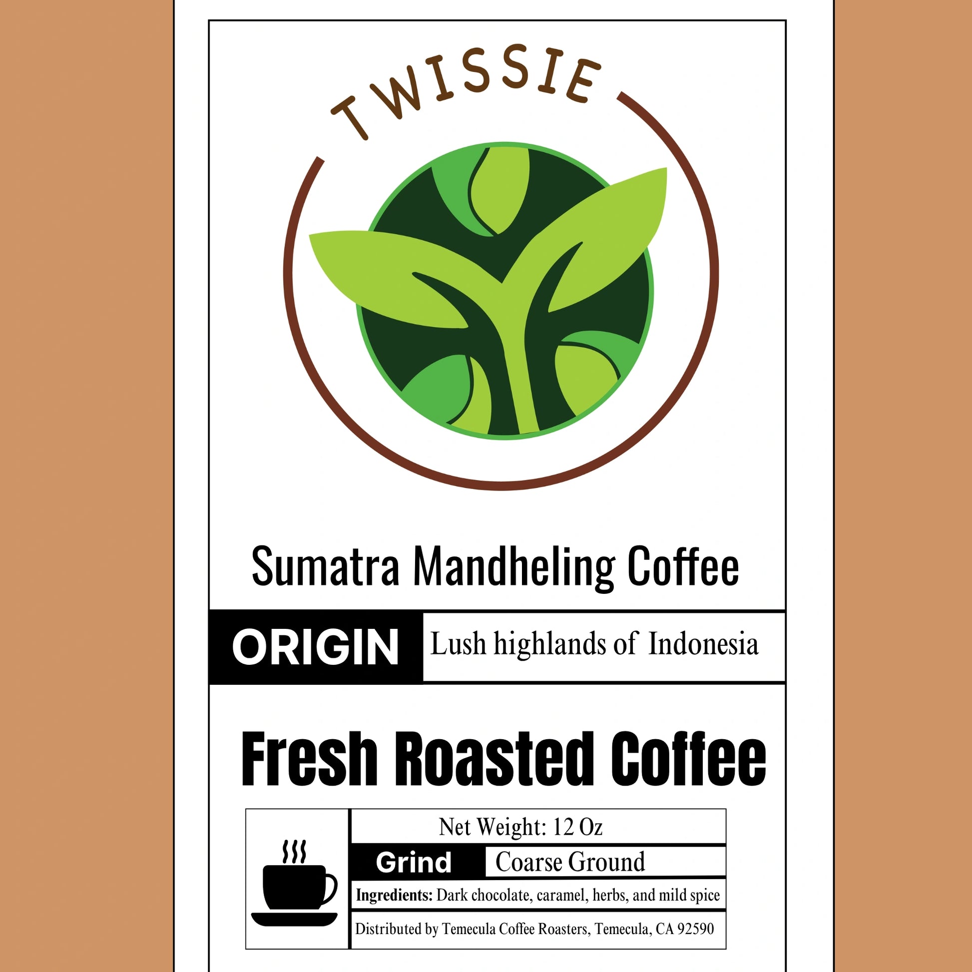 Premium Indonesian Sumatra Mandheling Coffee beans – rich earthy coffee experience