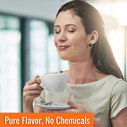 Purchase Pure flavor decaffeinated coffee with no chemicals for smooth enjoyment