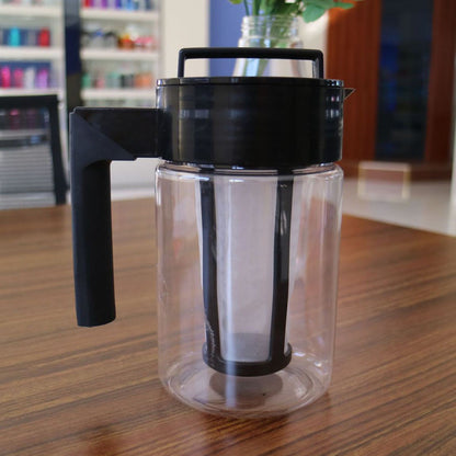 Cold Brew Coffee Maker 900ML – Airtight Iced Coffee Pitcher with Silicone Handle - Twissie