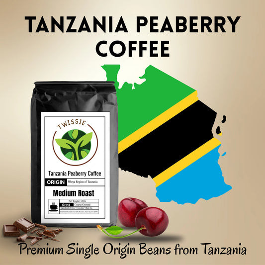 Buy Tanzania Peaberry Coffee online – premium single origin beans from Tanzania