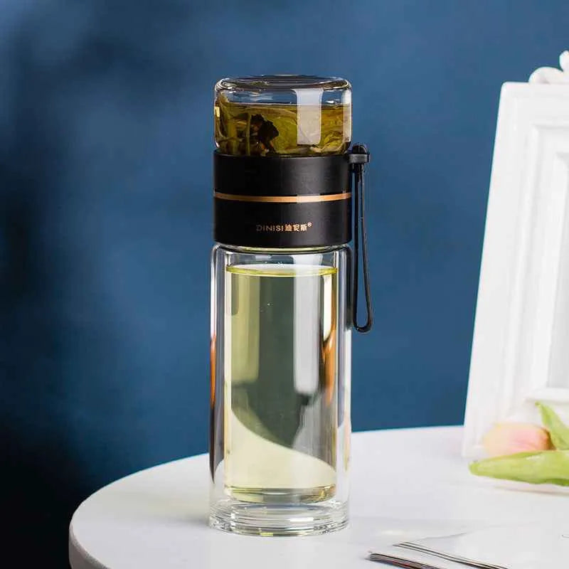 Shop Portable Glass Infuser Bottle for Travel - Twissie