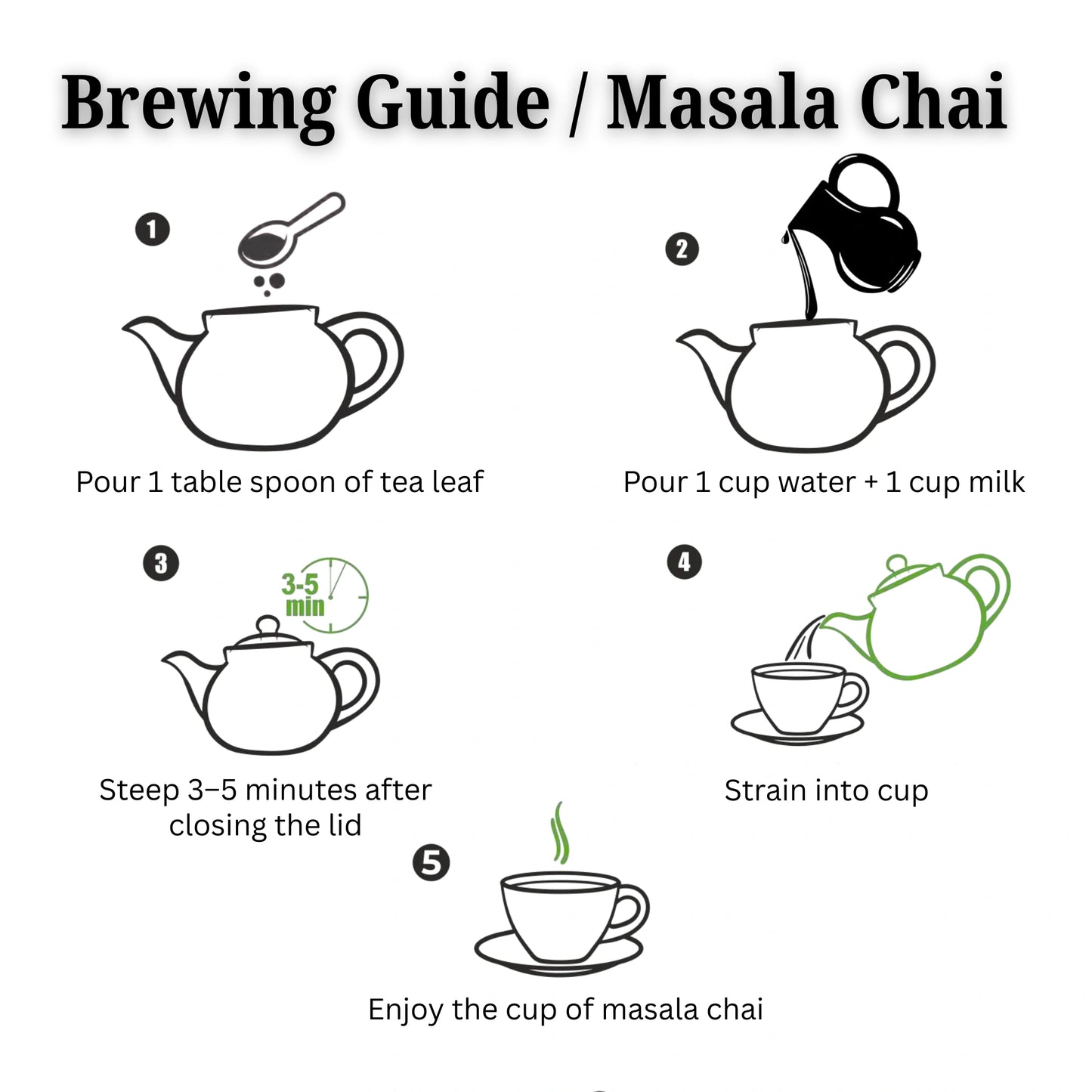 Masala Chai — Authentic Spiced Chai Blend (Loose / Tea Bags)