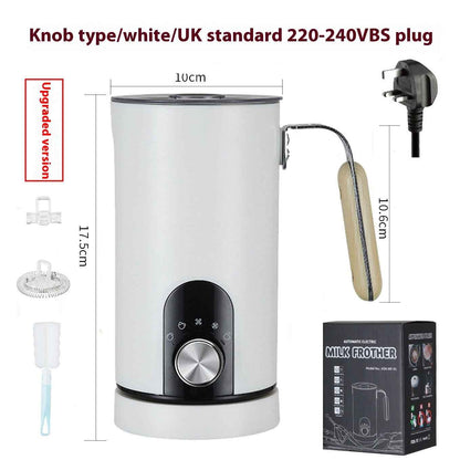 Complete milk frother kit ready to use - includes frother and stand - everything you need to start making luxurious drinks is right here