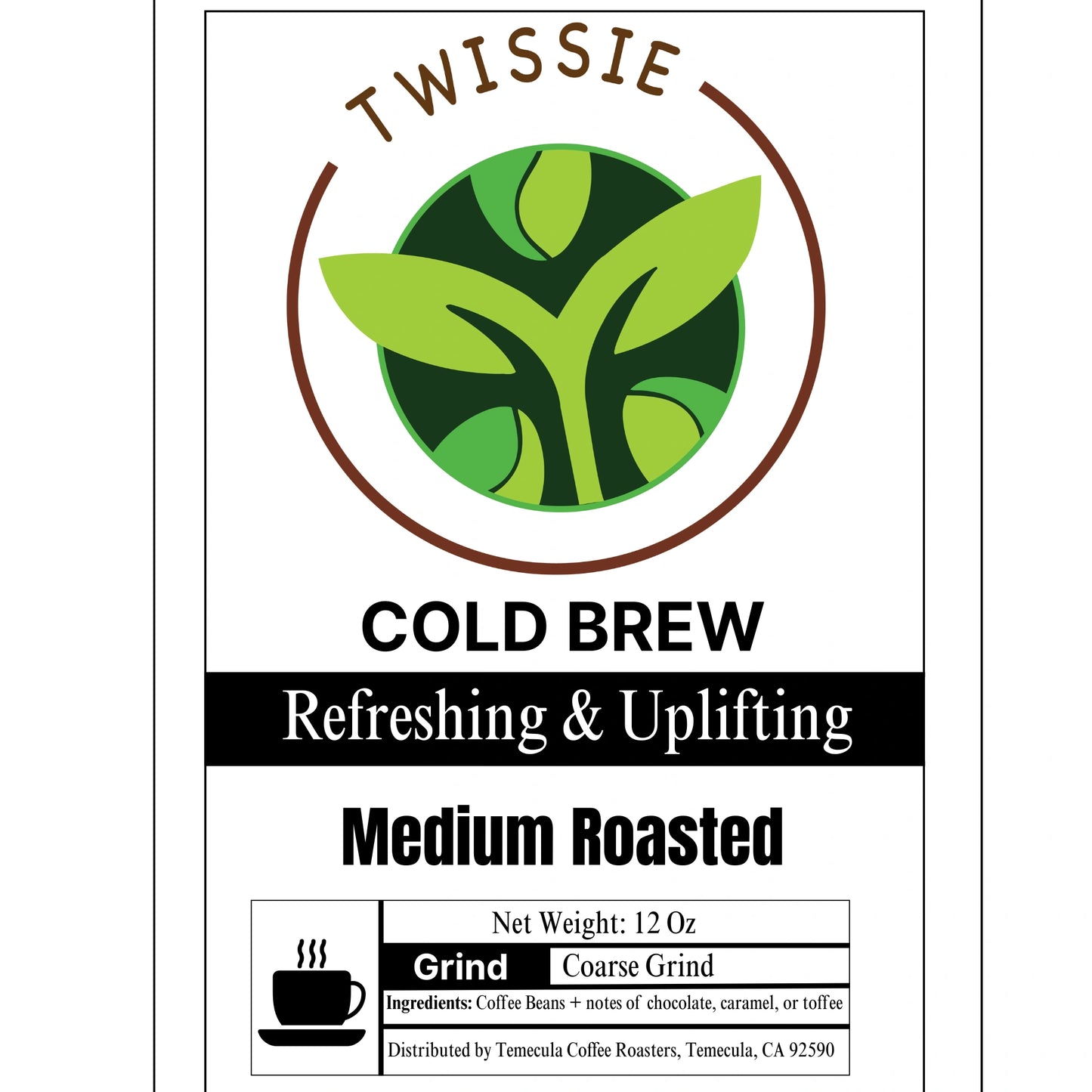 Order premium packaged cold brew blend from Twissie