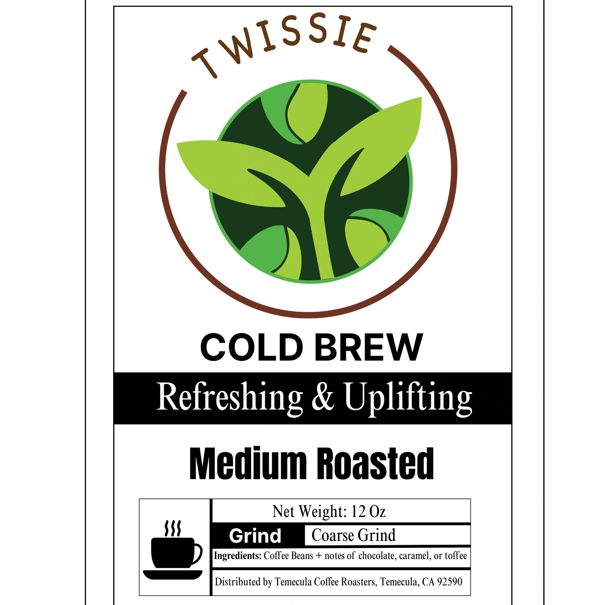 Order premium packaged cold brew blend from Twissie