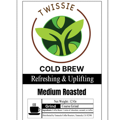 Order premium packaged cold brew blend from Twissie