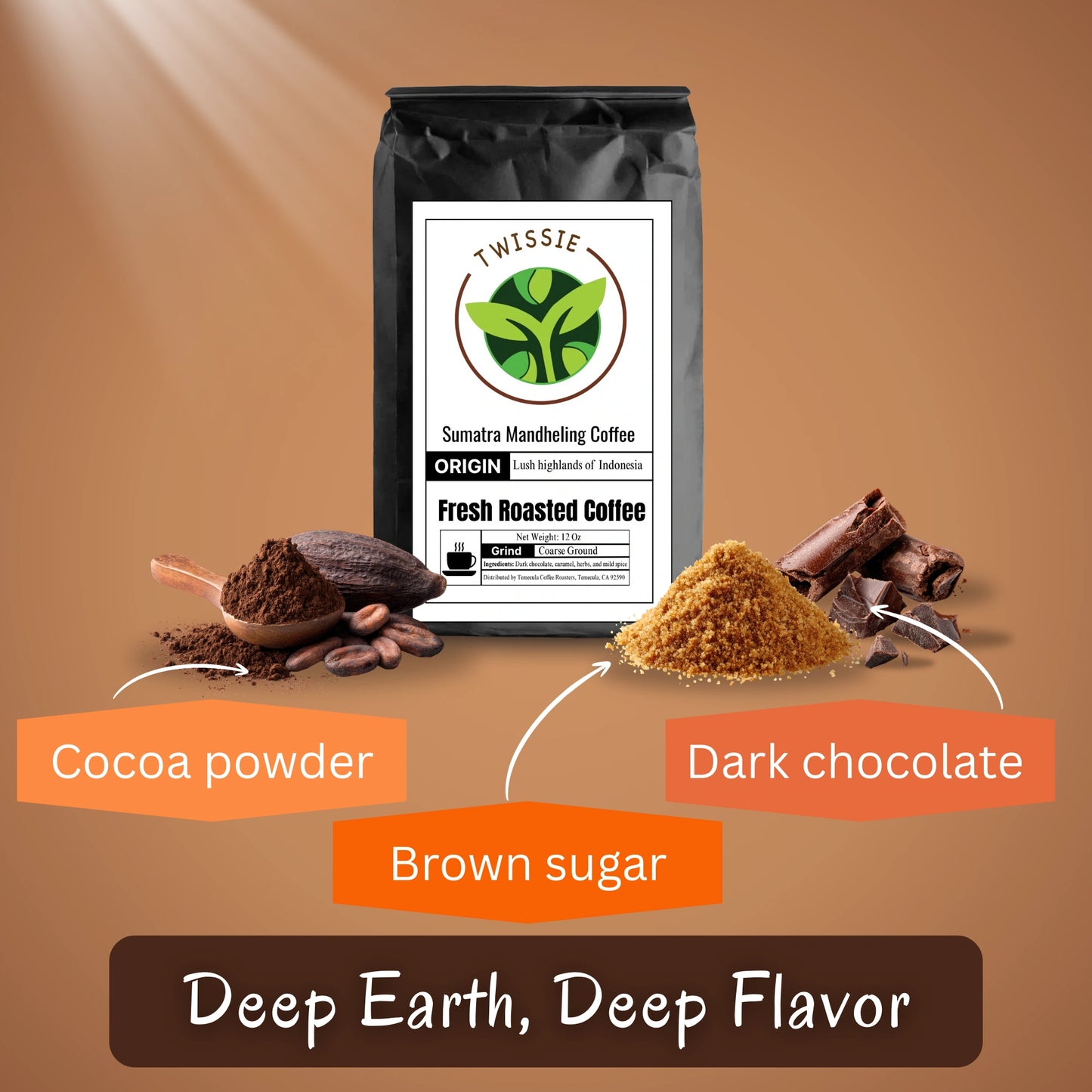 Buy whole bean Sumatra Mandheling Coffee – Indonesian Arabica with deep flavor notes