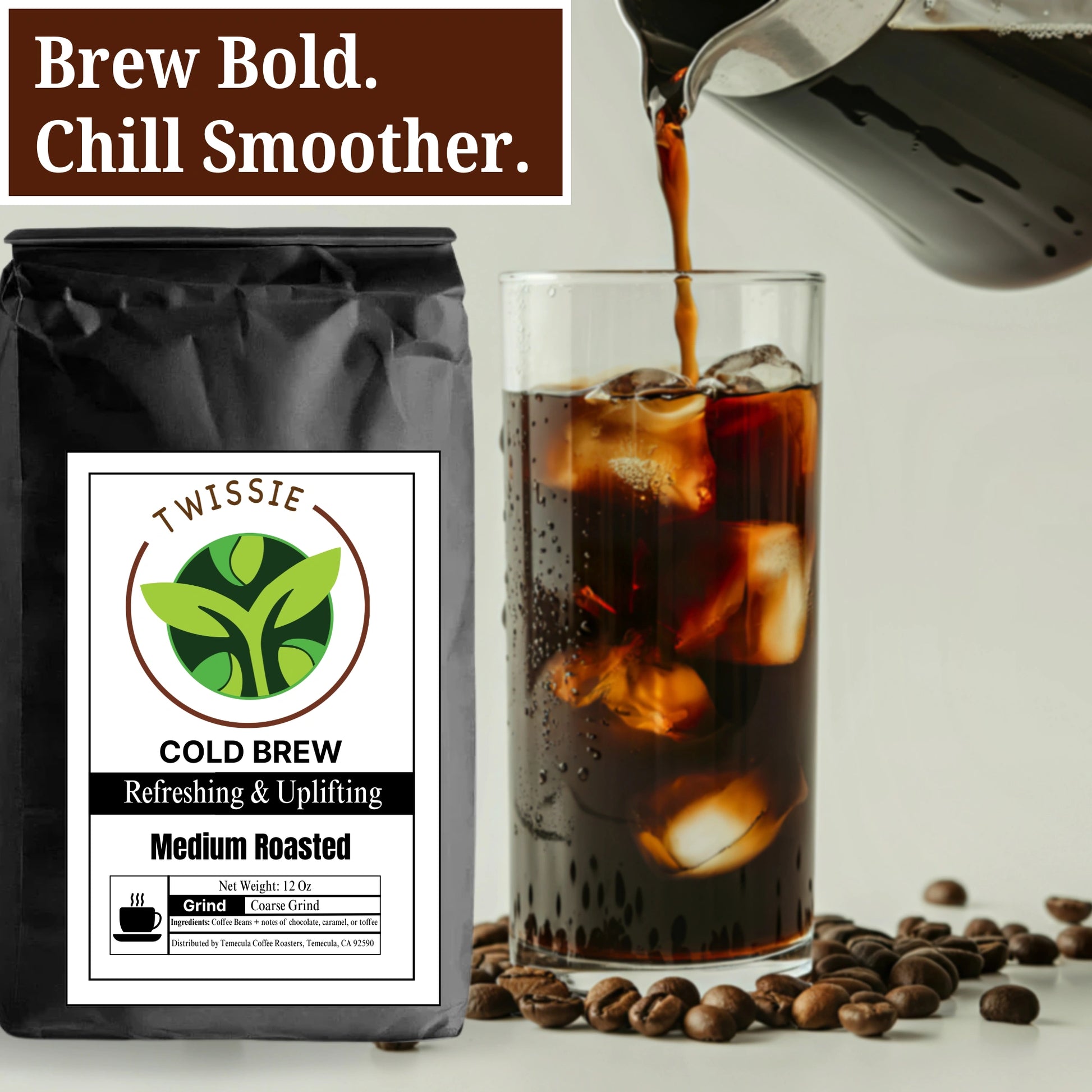 Shop bold and smooth cold brew coffee with a naturally smooth, less bitter finish