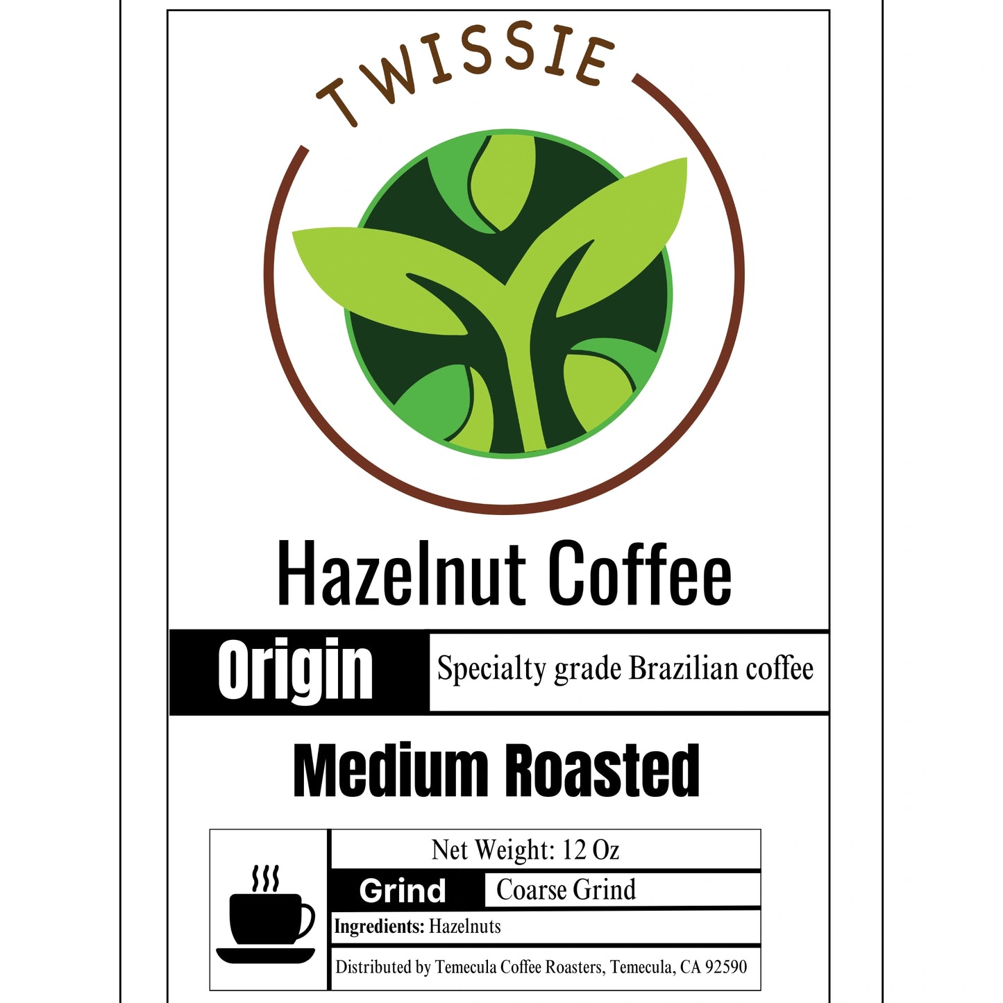 Buy Hazelnut Coffee online – medium roast gourmet beans carefully packaged for freshness and rich flavor