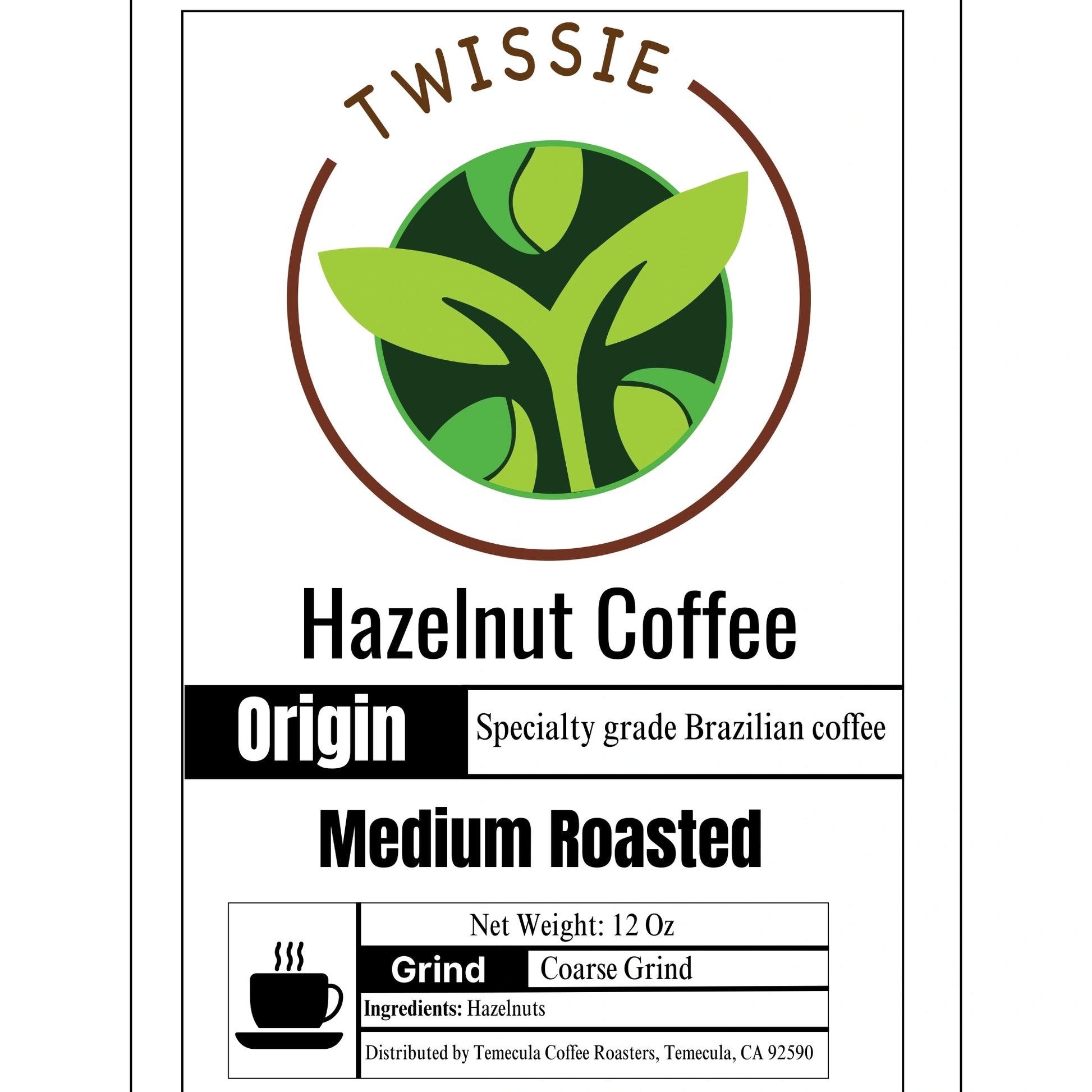 Buy Hazelnut Coffee online – medium roast gourmet beans carefully packaged for freshness and rich flavor