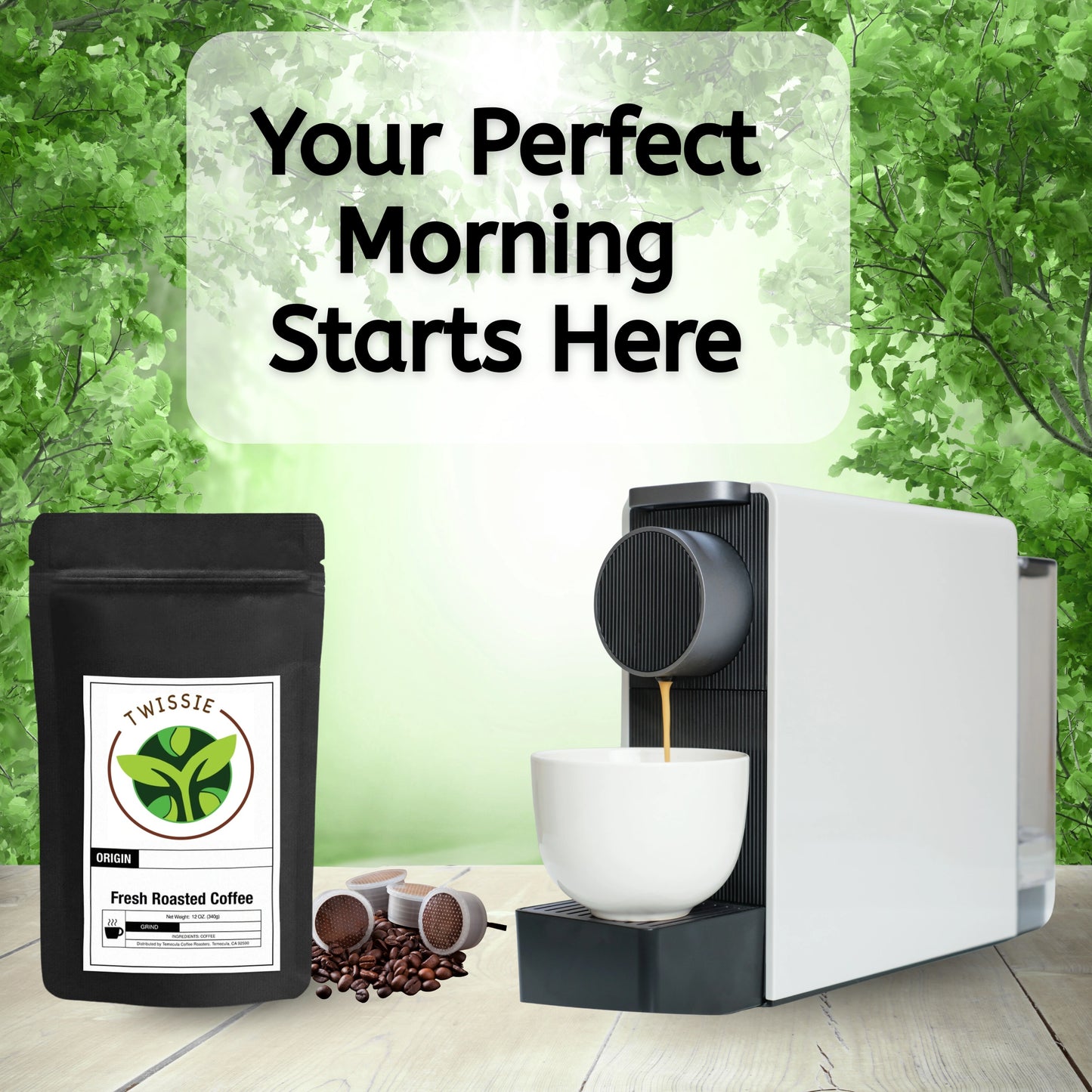 Grab Original Roast Coffee Capsules – your perfect morning coffee made easy with rich, smooth single-serve pods