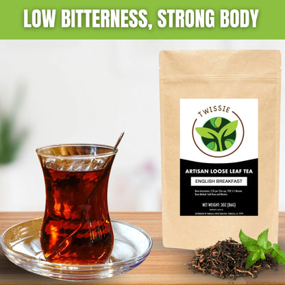 English Breakfast Tea — Robust Breakfast Blend (Loose / Bags)