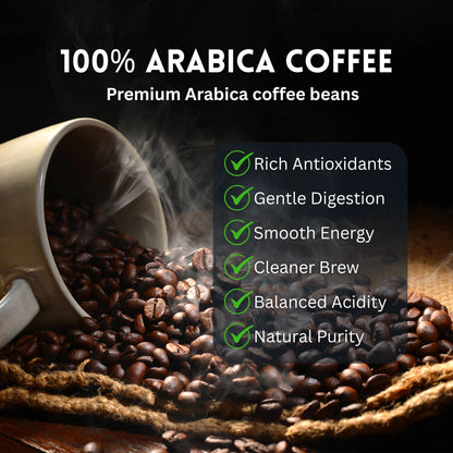 Buy premium Arabica French Roast coffee for bold intensity