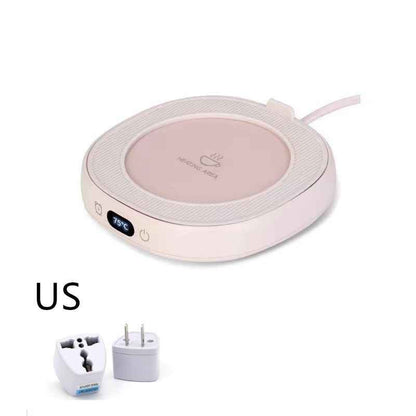 Milk and Coffee Mug Warmer Heating Base Office Home - Twissie