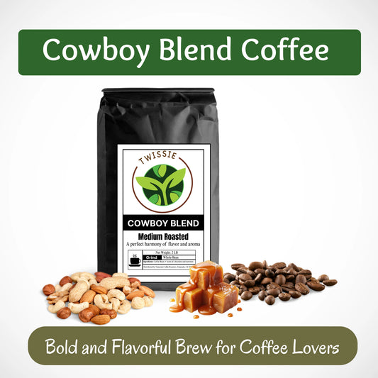 Buy Cowboy Blend Coffee online crafted for true coffee lovers