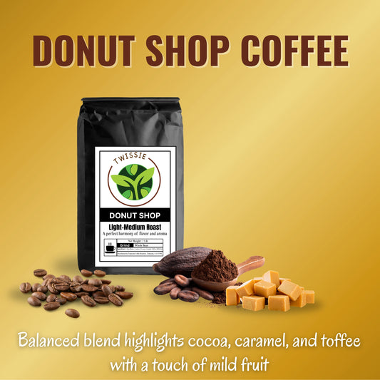 Buy Donut Shop Coffee online – gourmet light-medium roast blend for smooth, everyday coffee lovers