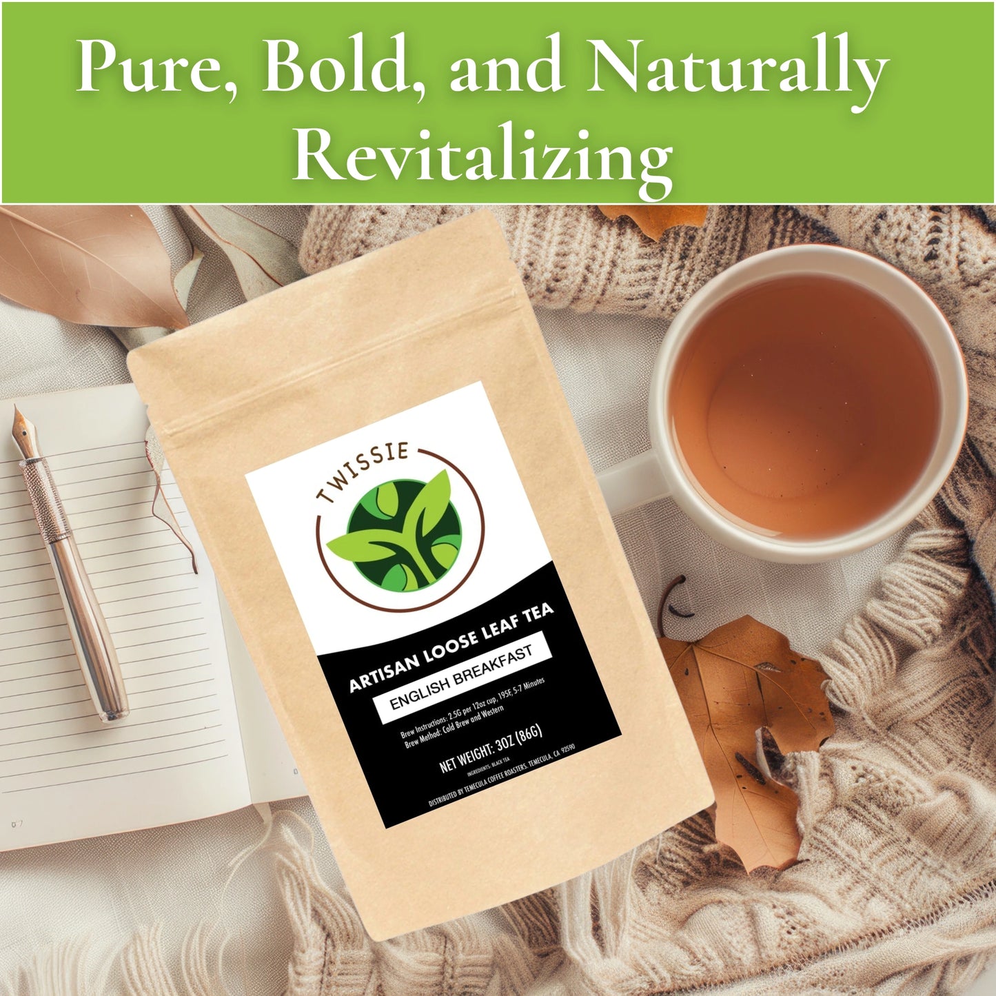 English Breakfast Tea — Robust Breakfast Blend (Loose / Bags)