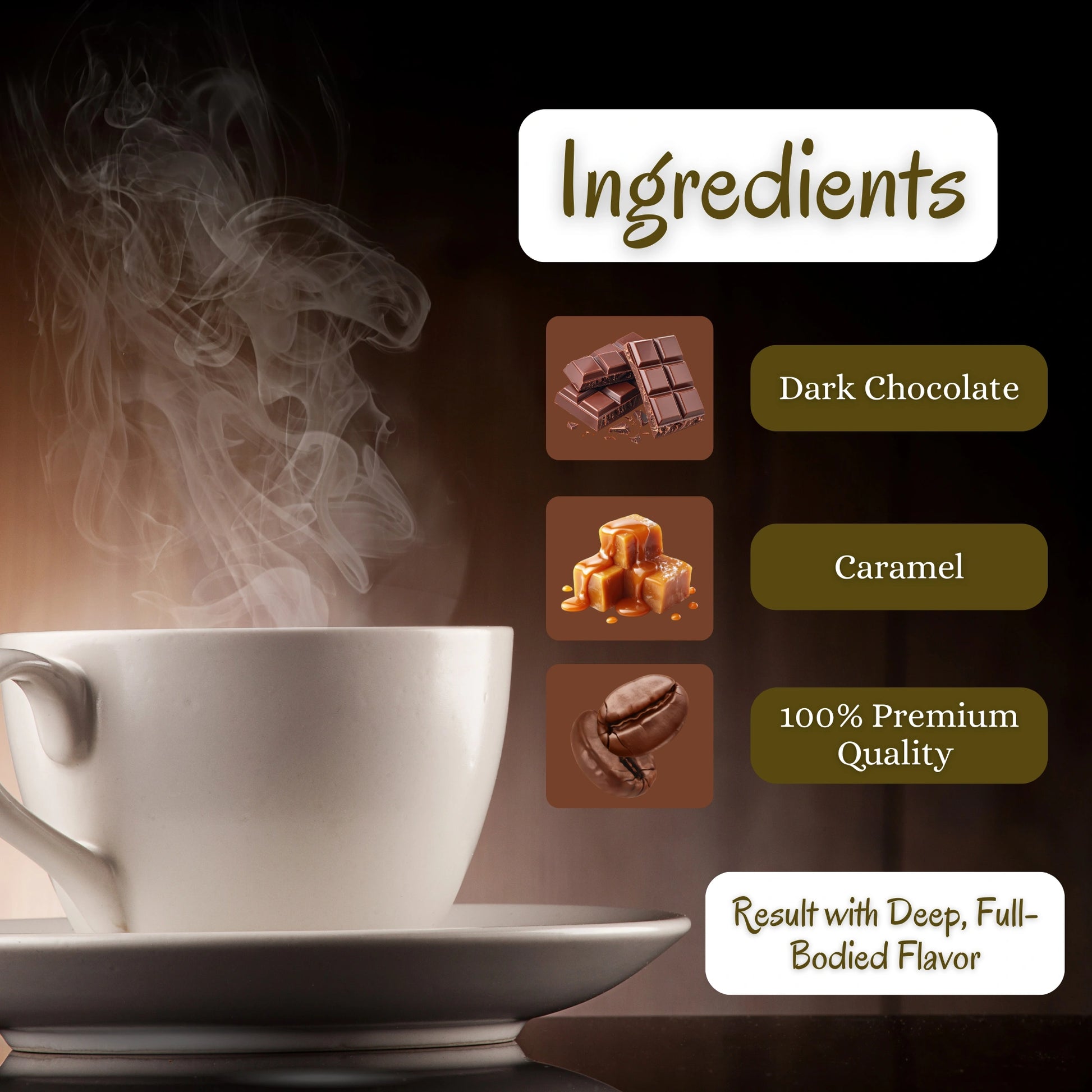 Shop French Roast Coffee made from carefully roasted premium coffee beans for a bold, rich flavor.