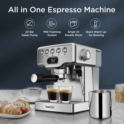Complete Geek Chef kit included - Everything needed to start brewing - Best value package