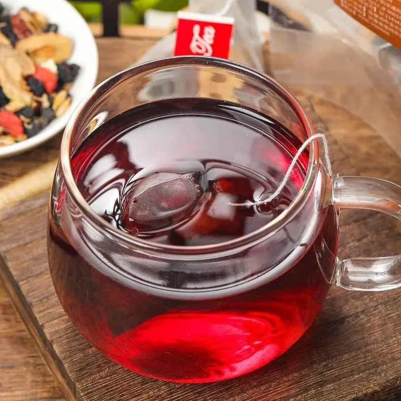 Herbal ginseng tea for men energy and strength support