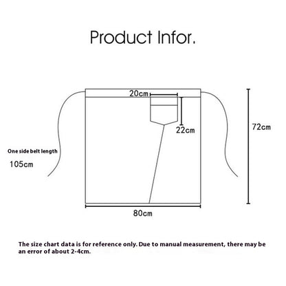 Waterproof Split Dining Coffee Household Apron - Twissie