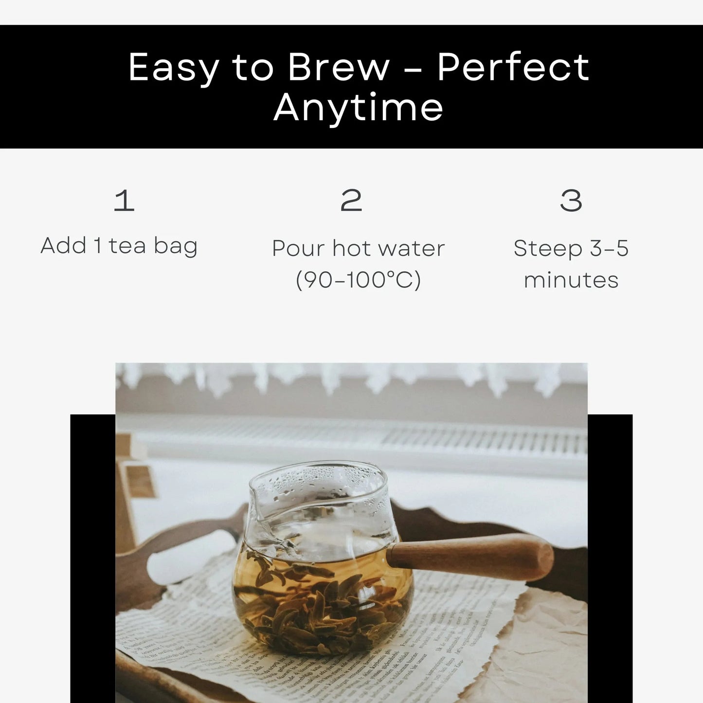 Men's Energy Tea Bags for Enhanced Vitality and Performance