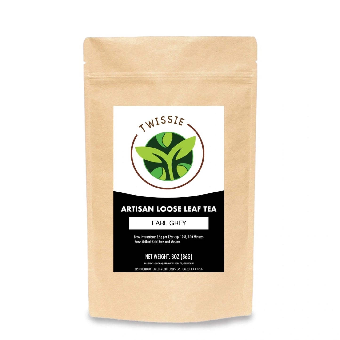 Earl Grey Tea - Aromatic Black Tea Infused with Bergamot