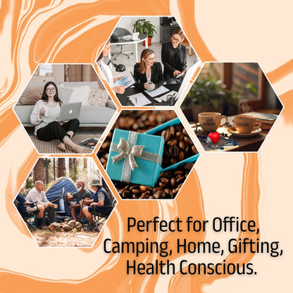 Shop Ethiopia Natural Coffee – versatile light-medium roast perfect for brewing anywhere, anytime