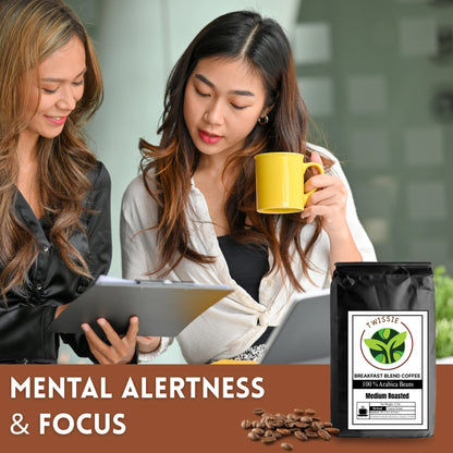 Purchase Breakfast Blend Coffee to boost mental alertness
