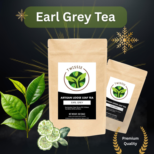 Earl Grey Tea - Aromatic Black Tea Infused with Bergamot