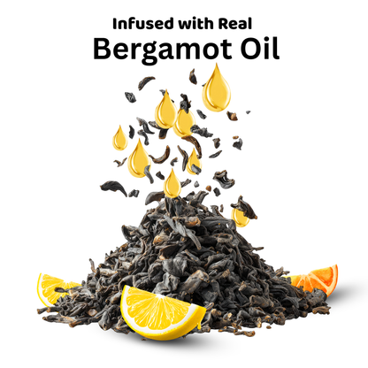 Earl Grey Tea - Aromatic Black Tea Infused with Bergamot