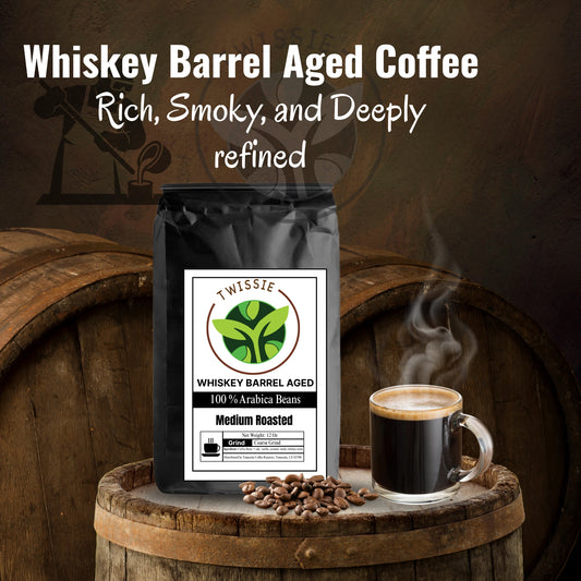 Buy whiskey barrel aged coffee online for a bold, unique flavor experience