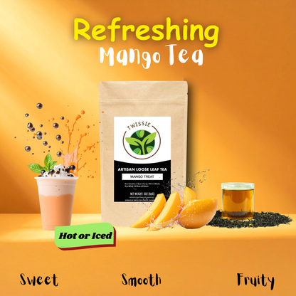 Refreshing Mango Tea — Tropical Mango Tea (Loose / Sachets)