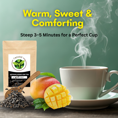Refreshing Mango Tea — Tropical Mango Tea (Loose / Sachets)